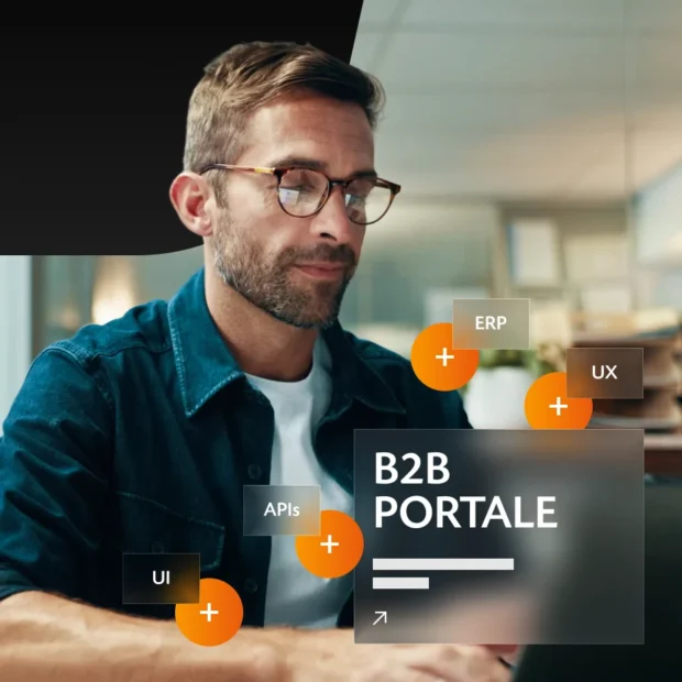heroimage b2b portale mobile - Medienwerft GmbH