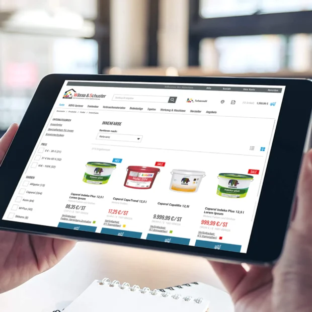 CMS Referenz Omnichannel im Farbgrosshandel Beitragsbild
