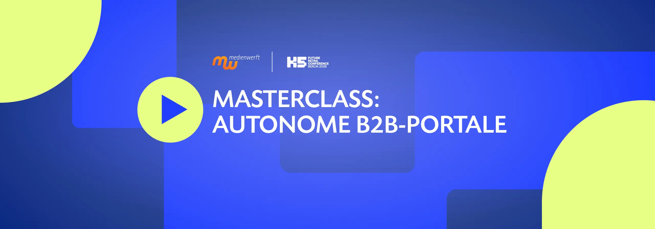 K5 Masterclass: Autonome B2B-Portale